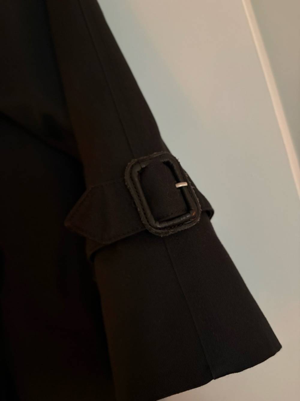 Burberry Black Trench Coat - Picture 5 of 5